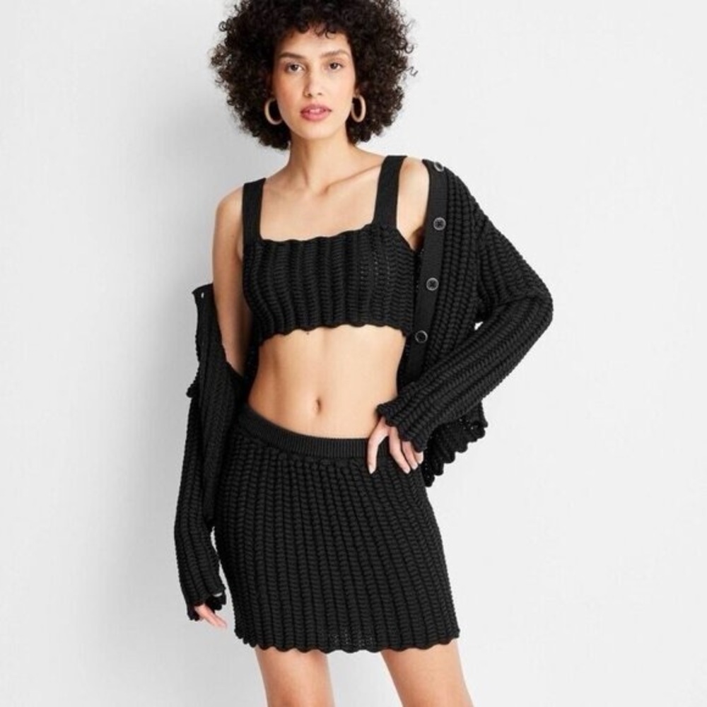 Women's Braided Sweater Mini Skirt and top - Future Collective with Jenee Naylor